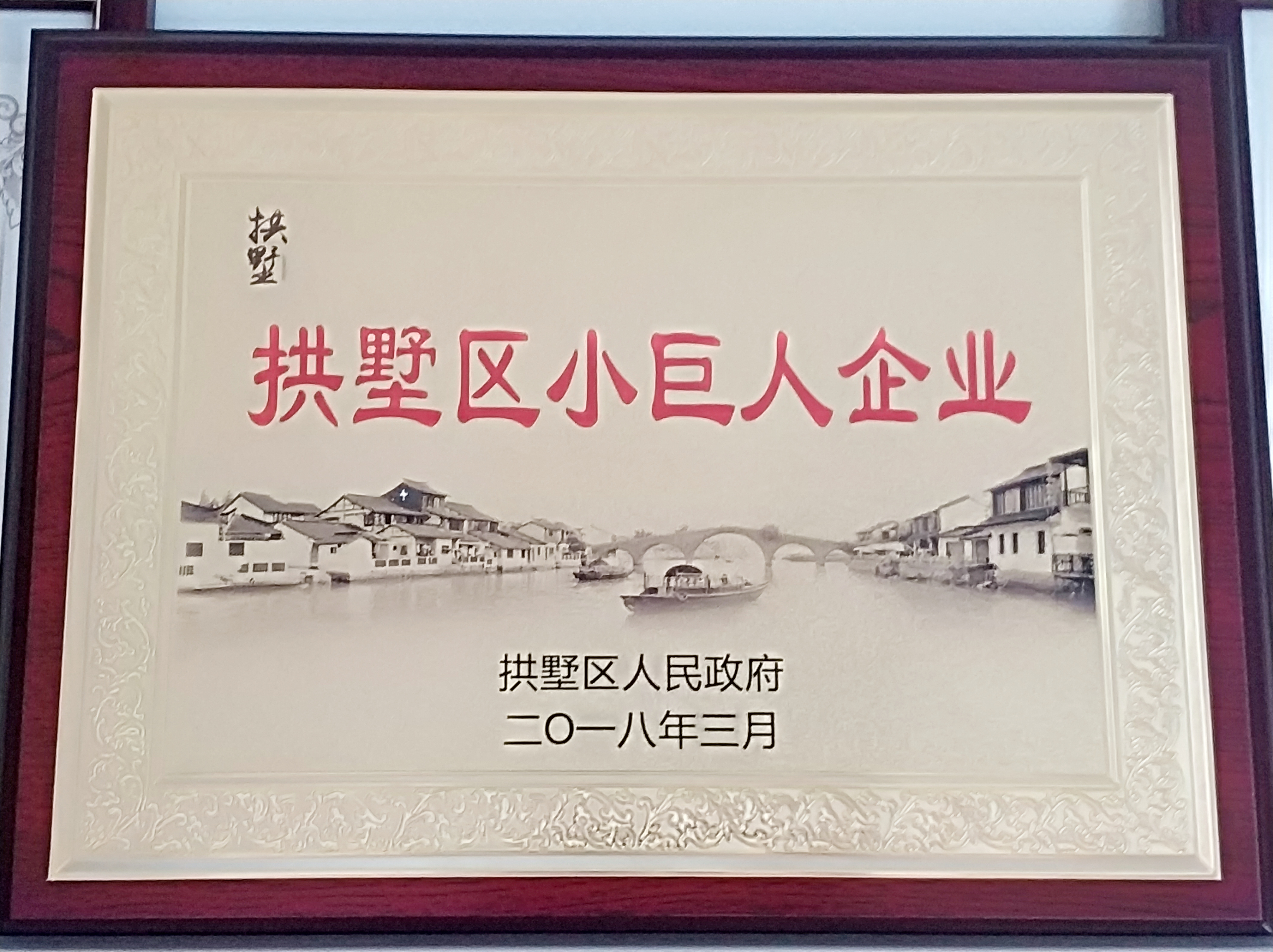 2018年拱墅區小巨人企業