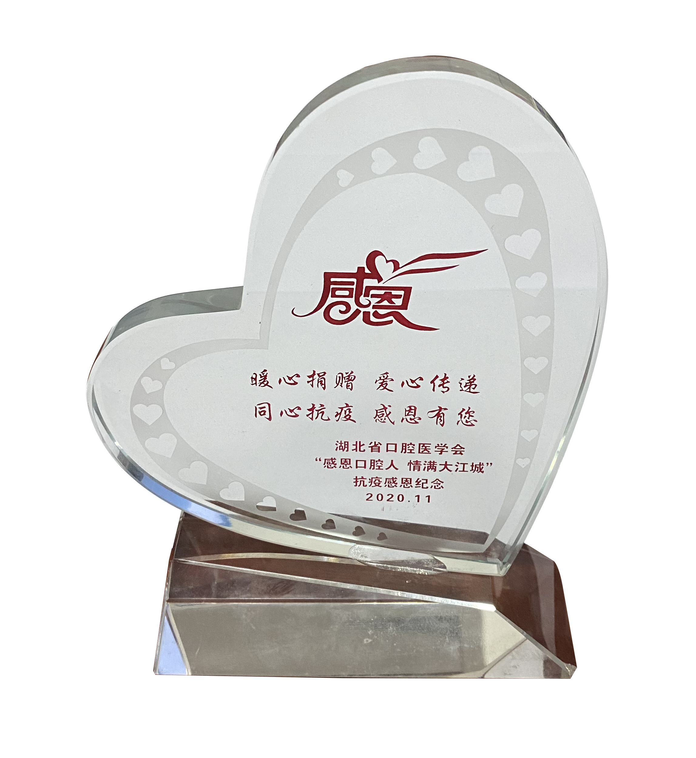 2020年湖北口腔醫(yī)學(xué)會抗疫感恩紀念